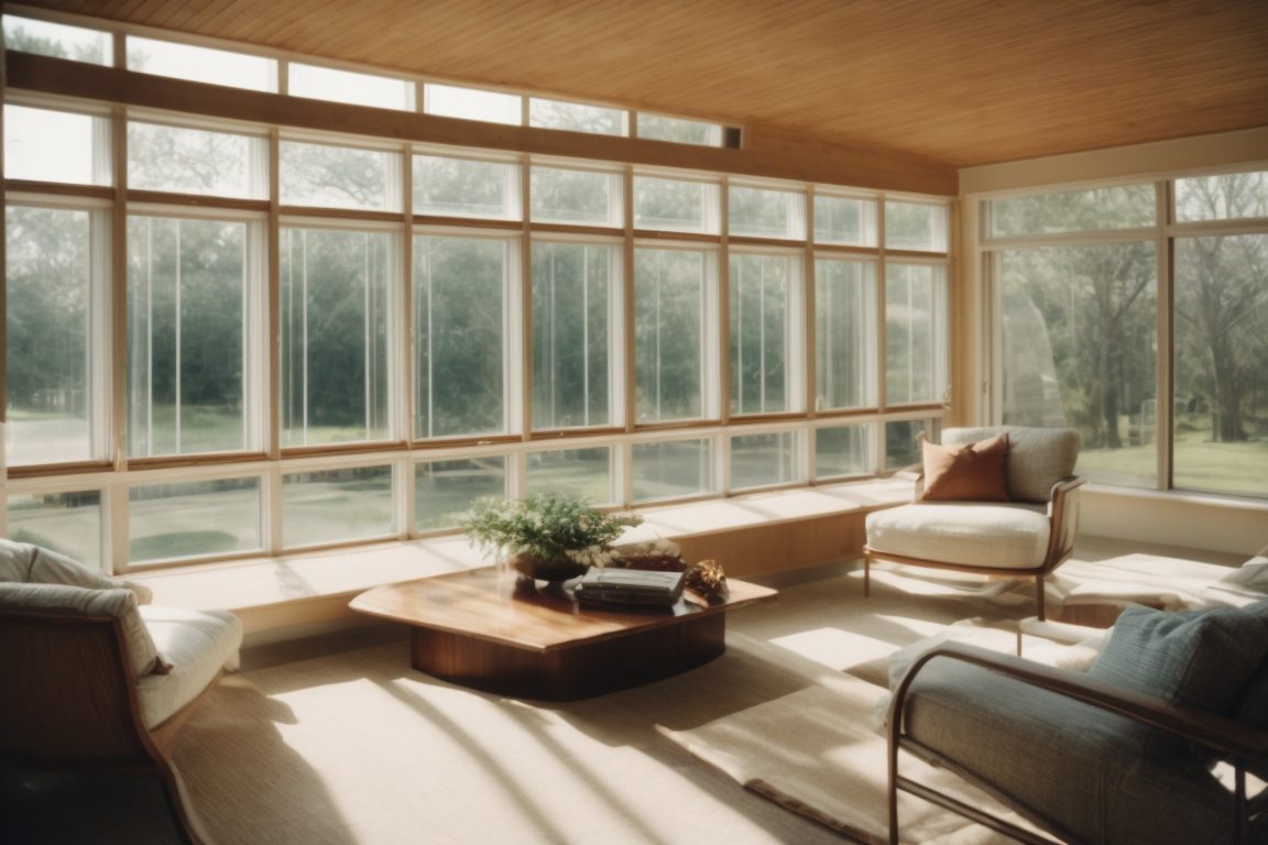 Long Island home with opaque window films and coastal aesthetic
